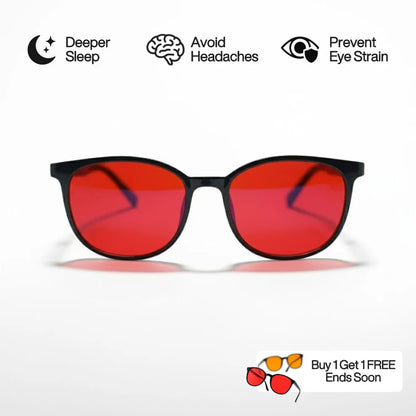 Blake - Unisex Red Lens Blue Light Glasses